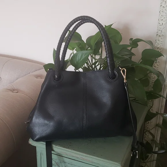 Cole Haan Black Leather Bag - Picture 2 of 8